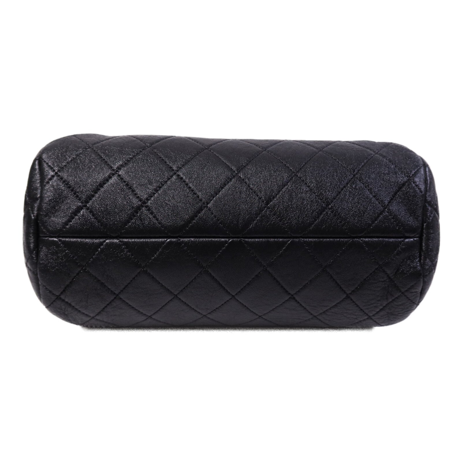 CHANEL 牛皮皮革2 Way Shoulder Bag金扣鏈帶手挽肩背兩用袋