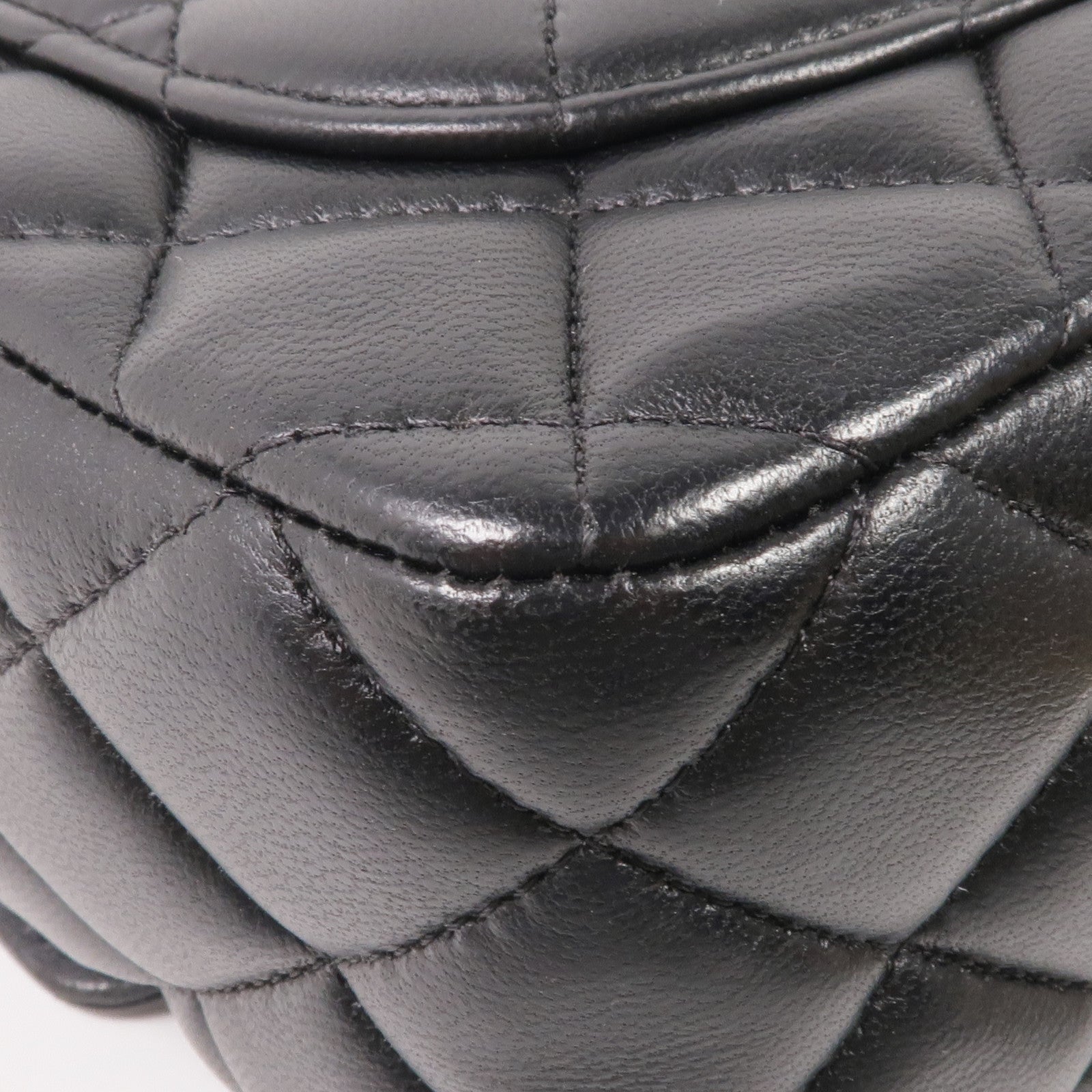 CHANEL 羊皮皮革Chain Shoulder Bag金扣鏈帶肩背袋