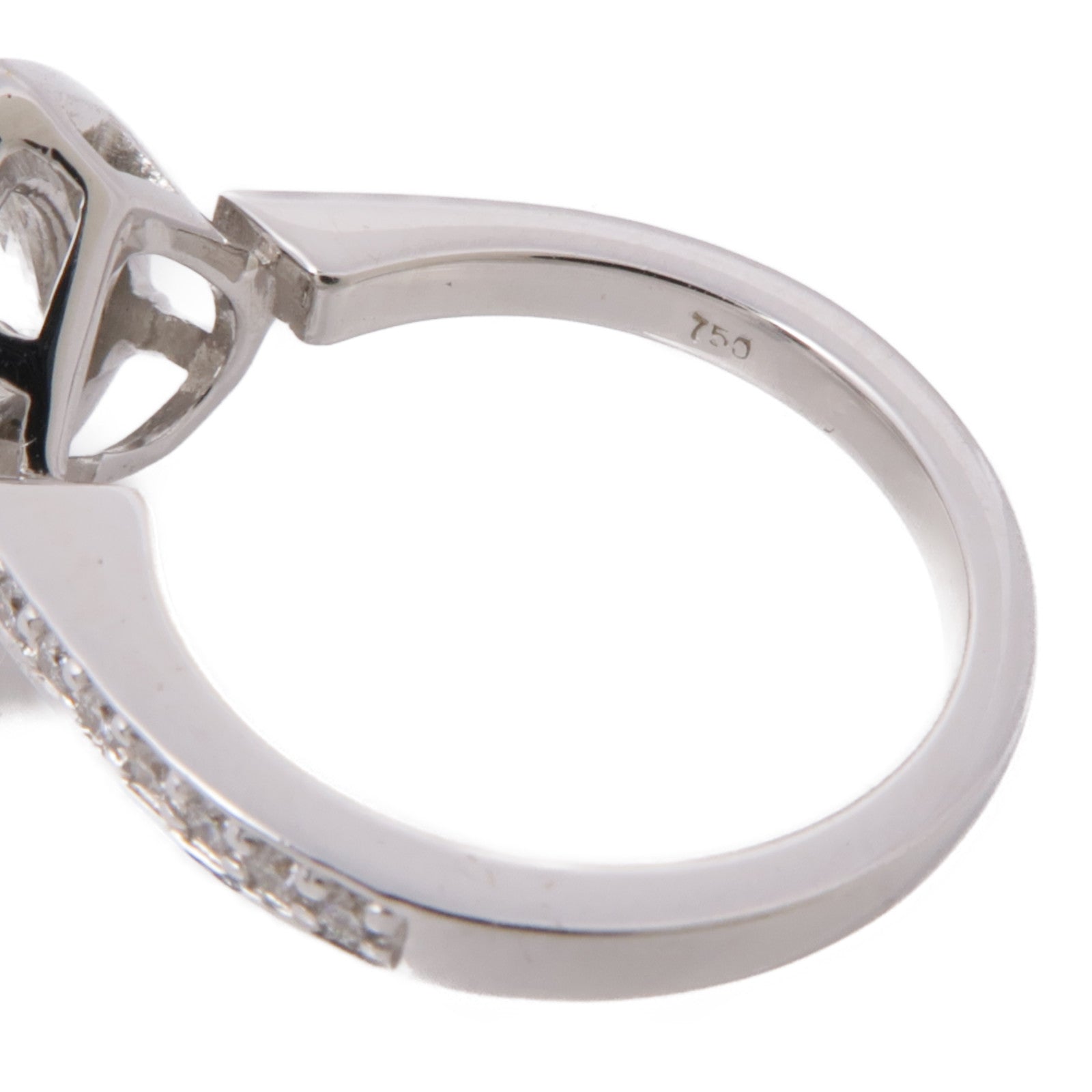 JEWELRY 18K白金Diamond Ring 鑽石戒指US#4.5
