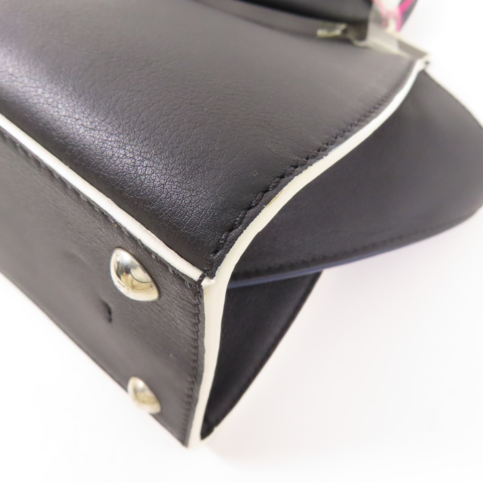 FENDI 牛皮皮革3Jours銀扣手挽肩背兩用袋