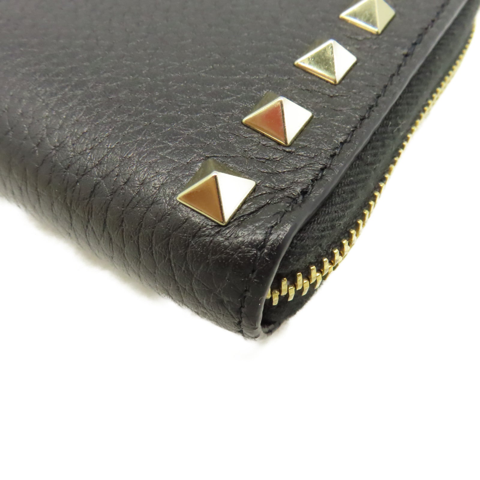 Valentino 【激減優惠】牛皮皮革Zipper Long Wallet拉鏈長錢包