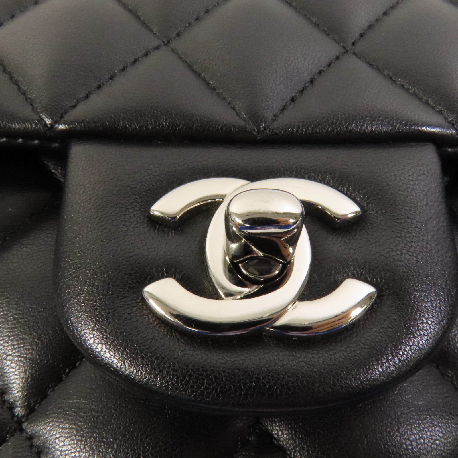 CHANEL 【激減優惠】羊皮皮革Classic 25銀扣鏈帶肩背袋