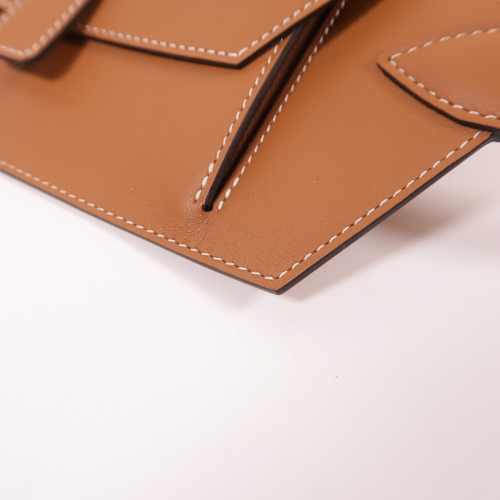 HERMES Swift皮革Elan pocket 24 Belt金扣腰包Gold