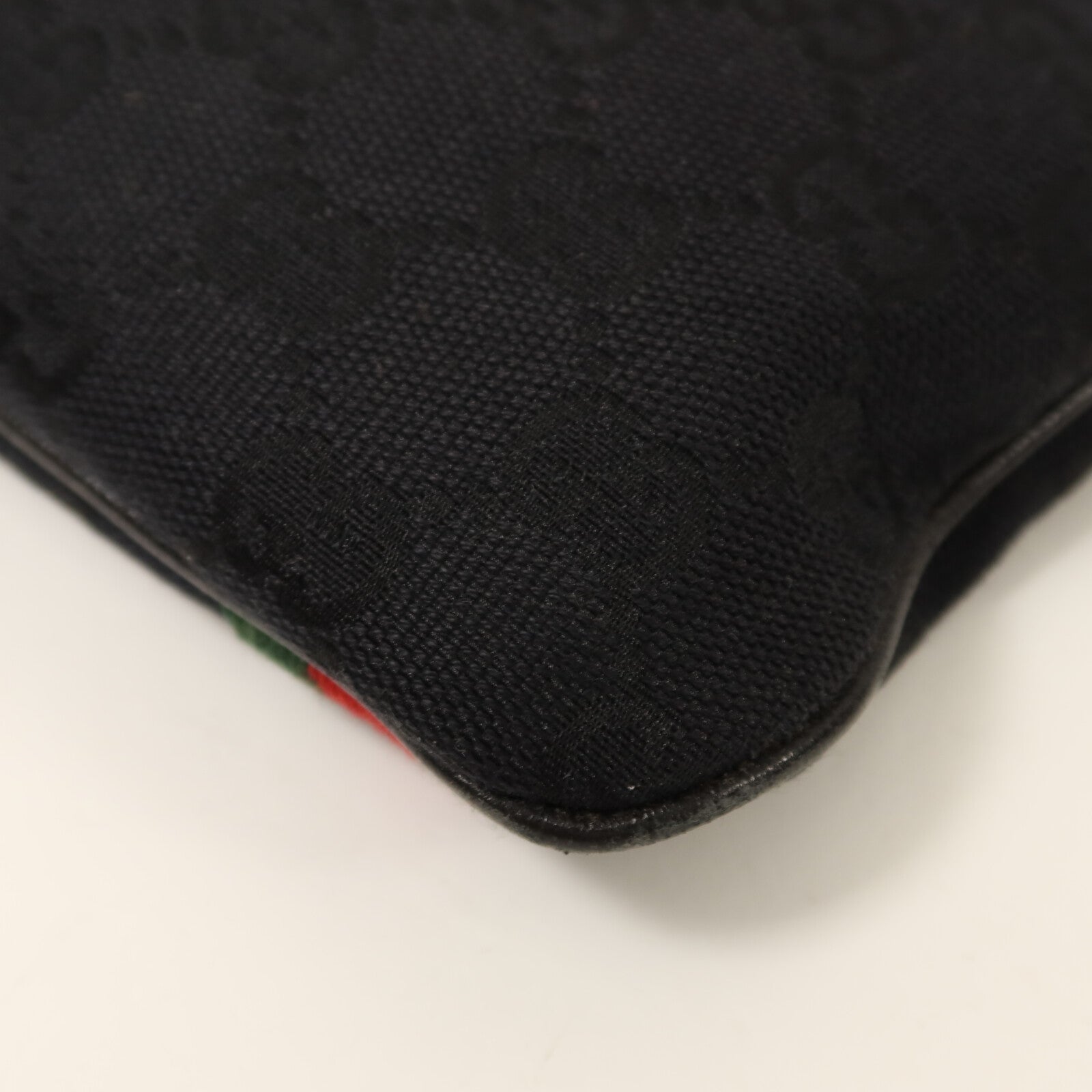 GUCCI 帆布Shoulder Bag金扣肩背袋