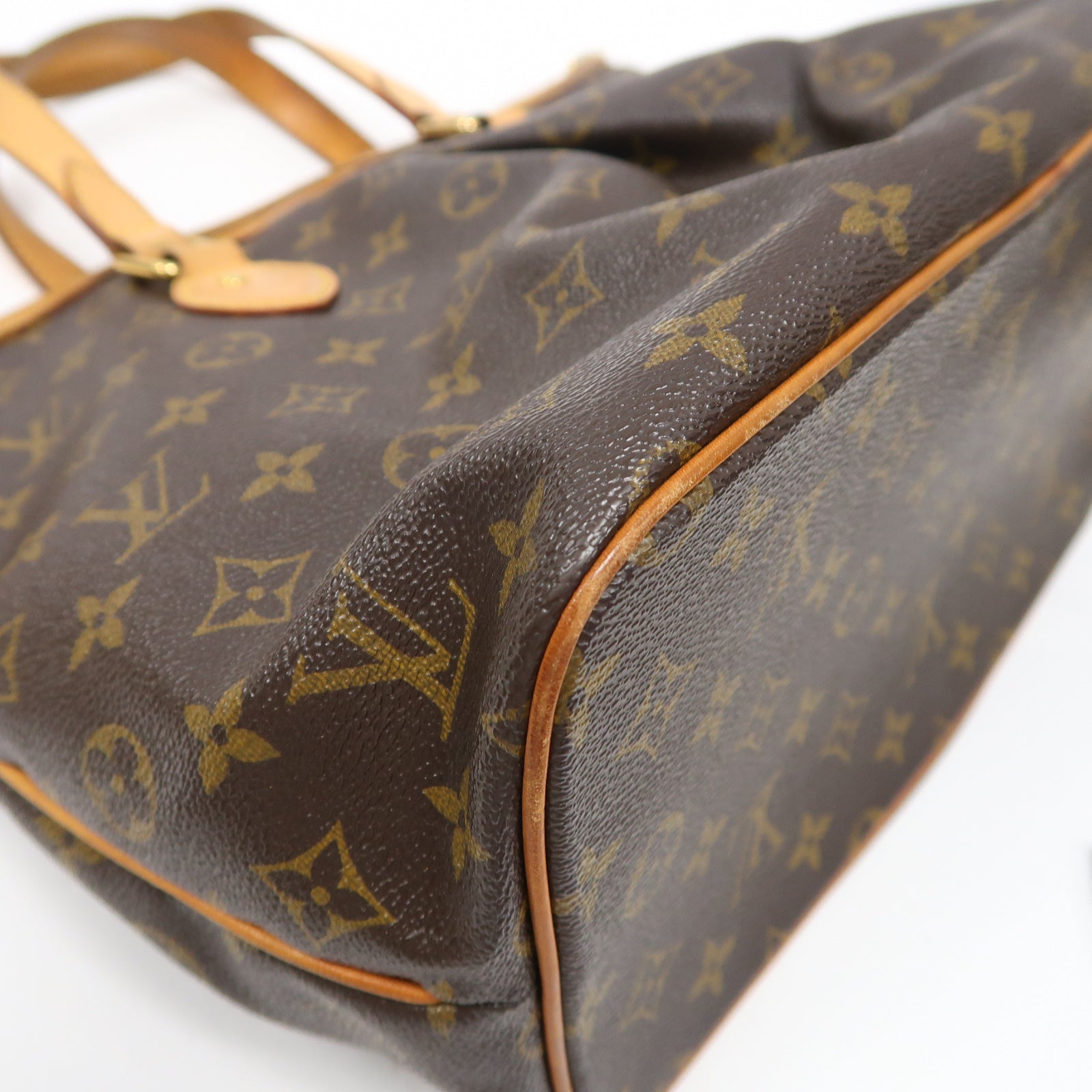 LOUIS VUITTON 【激減優惠】Monogram Palermo PM金扣手挽肩背兩用袋啡色