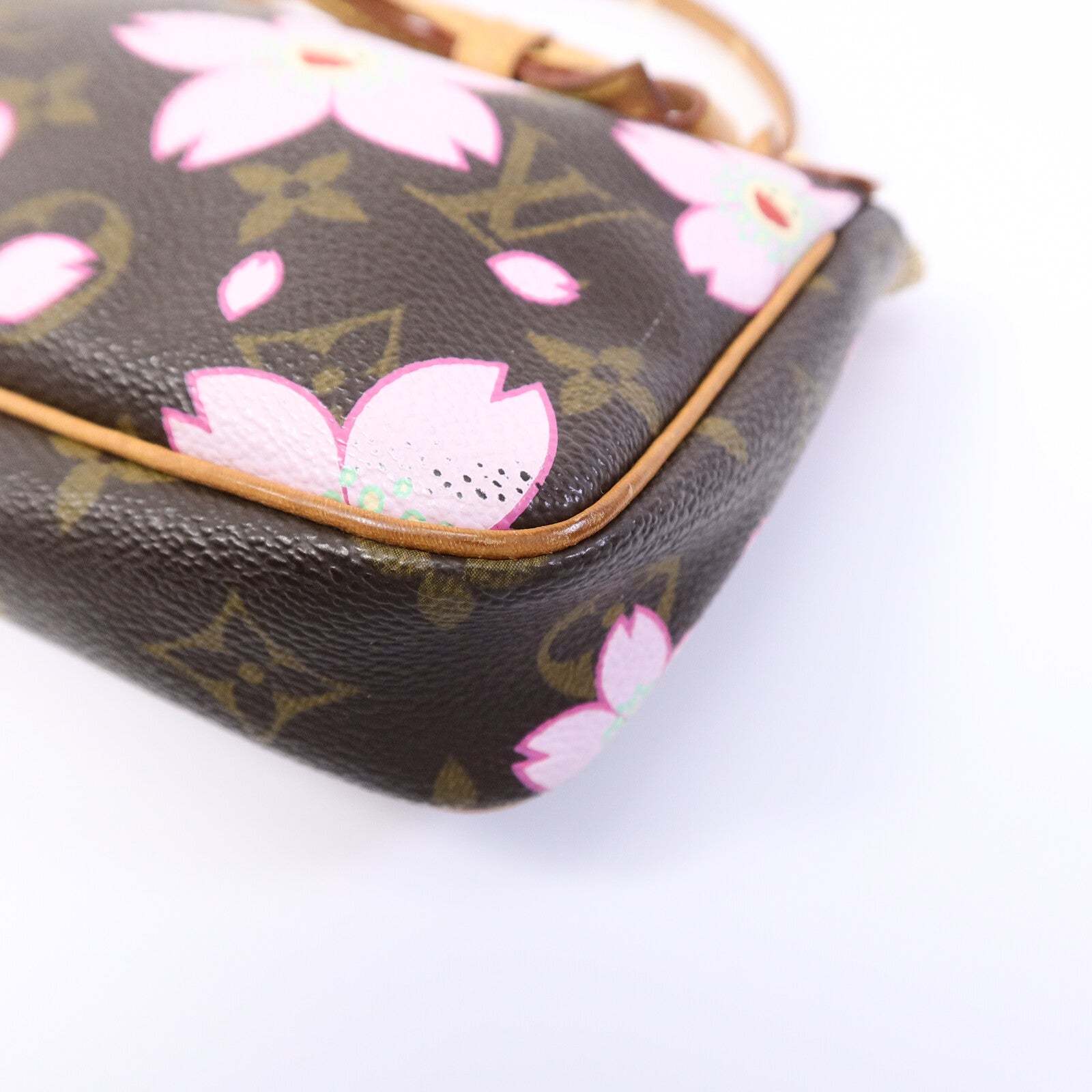 LOUIS VUITTON Monogram Cherry Blossom Pochette手拿包