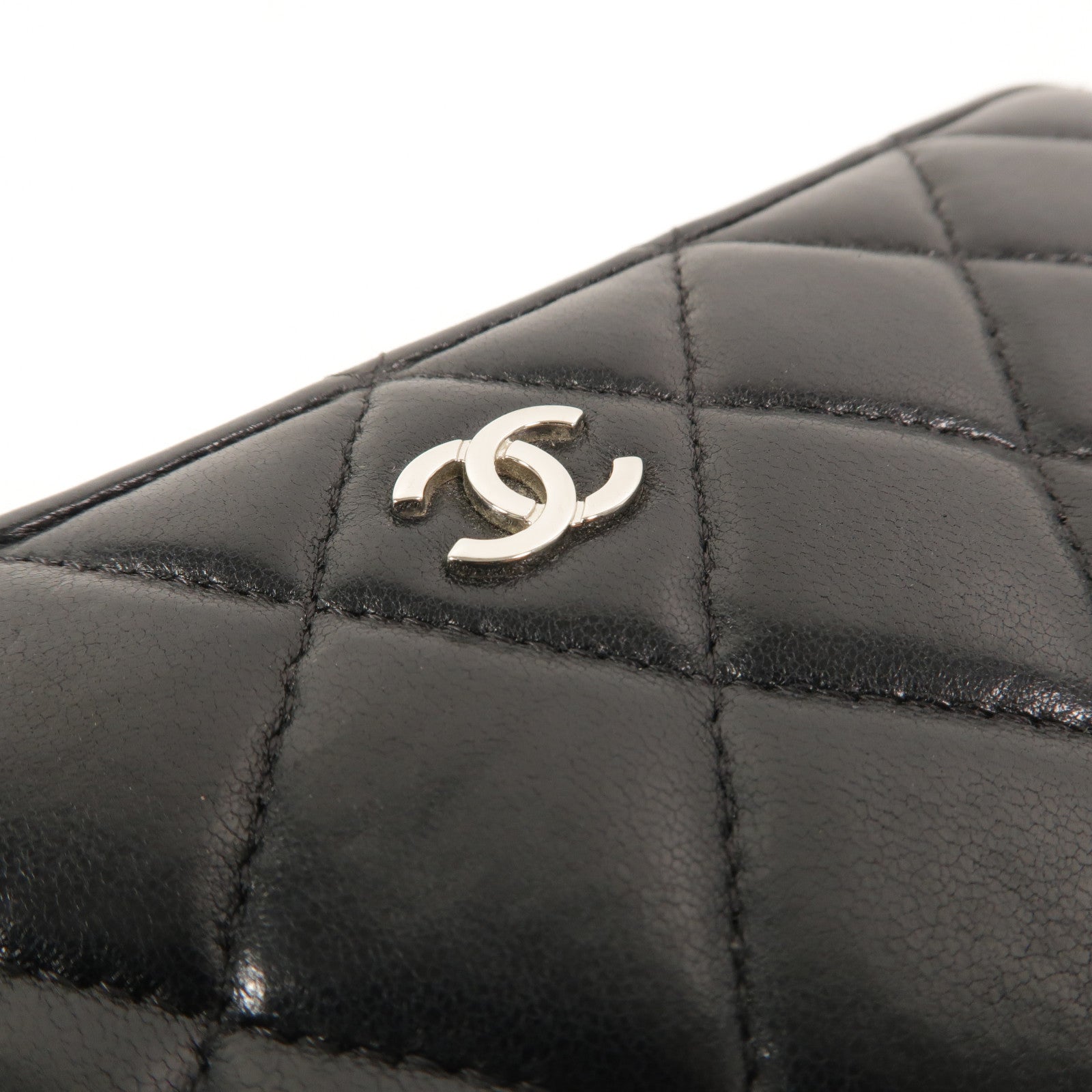 CHANEL 羊皮皮革Zipper Long Wallet長錢包