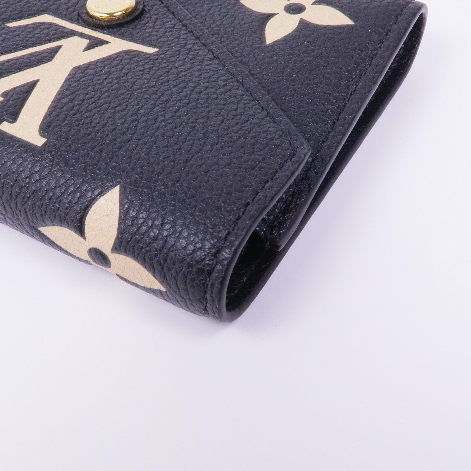 LOUIS VUITTON Monogram Empreinte Victorine Wallet金扣錢包