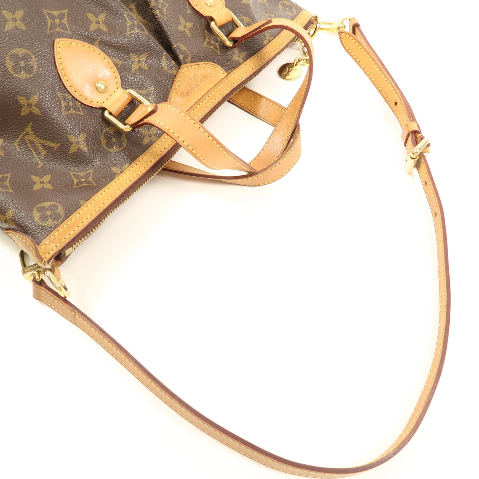 LOUIS VUITTON Monogram Palermo PM金扣手挽肩背兩用袋