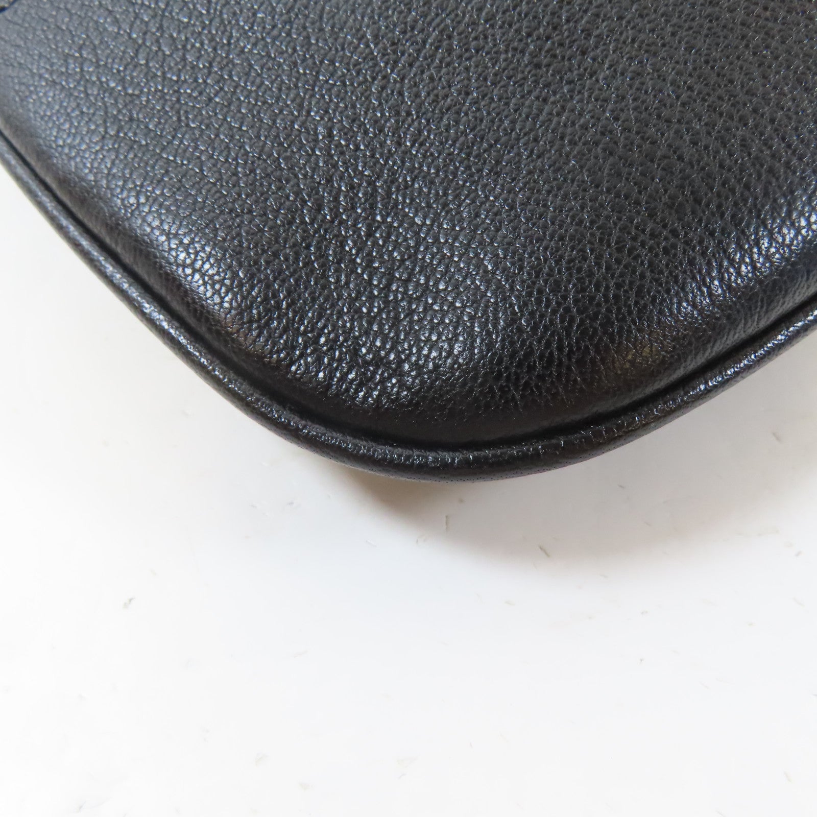 GUCCI 牛皮皮革Aphrodite Shoulder Bag金扣手挽肩背兩用袋黑色