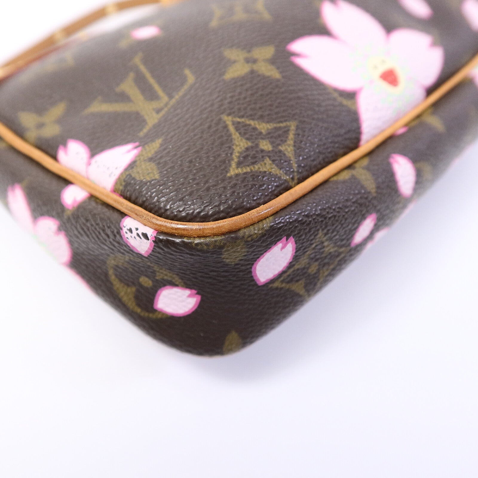 LOUIS VUITTON Monogram Cherry Blossom Pochette手拿包