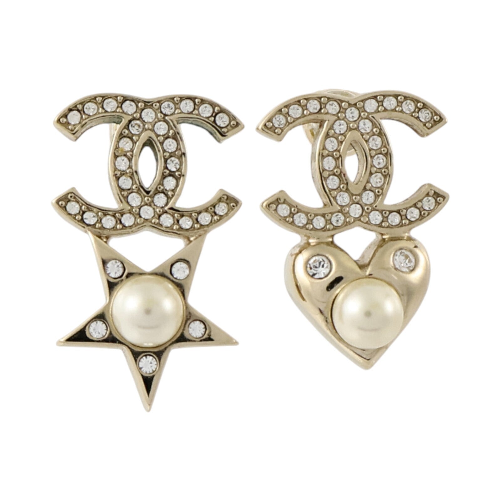 CHANEL PVC/金屬Earrings耳環