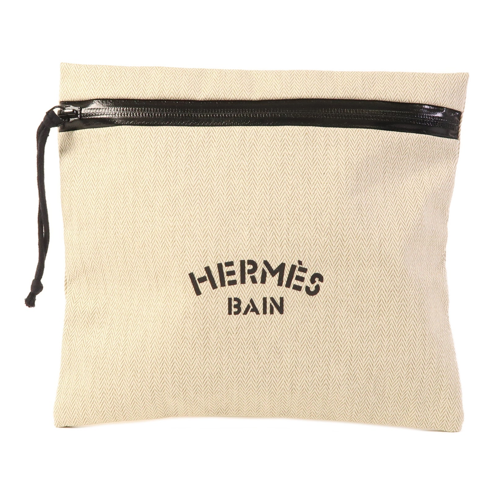 HERMES 帆布Toile Bain手拿包