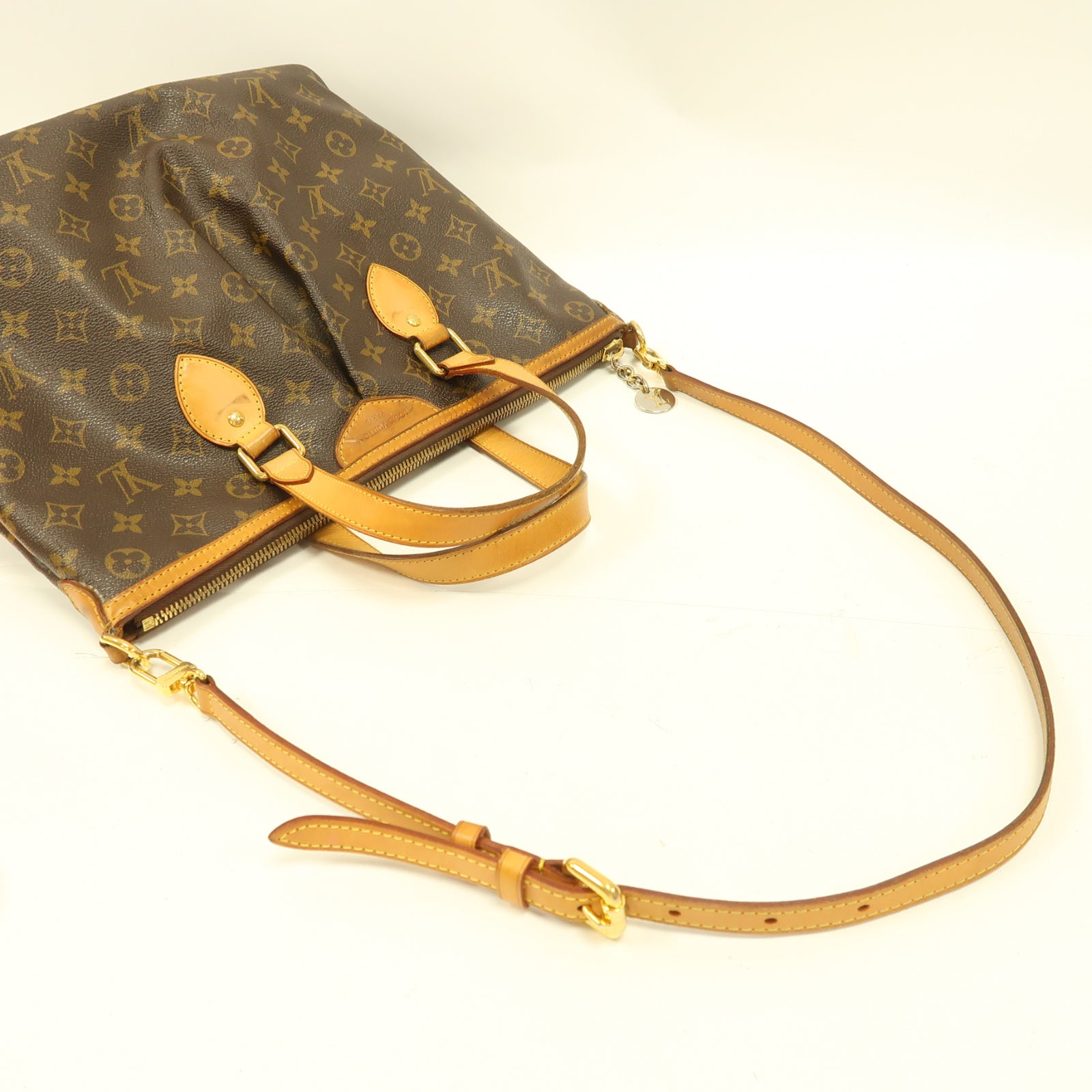 LOUIS VUITTON 【激減優惠】Monogram Palermo PM金扣手挽肩背兩用袋啡色