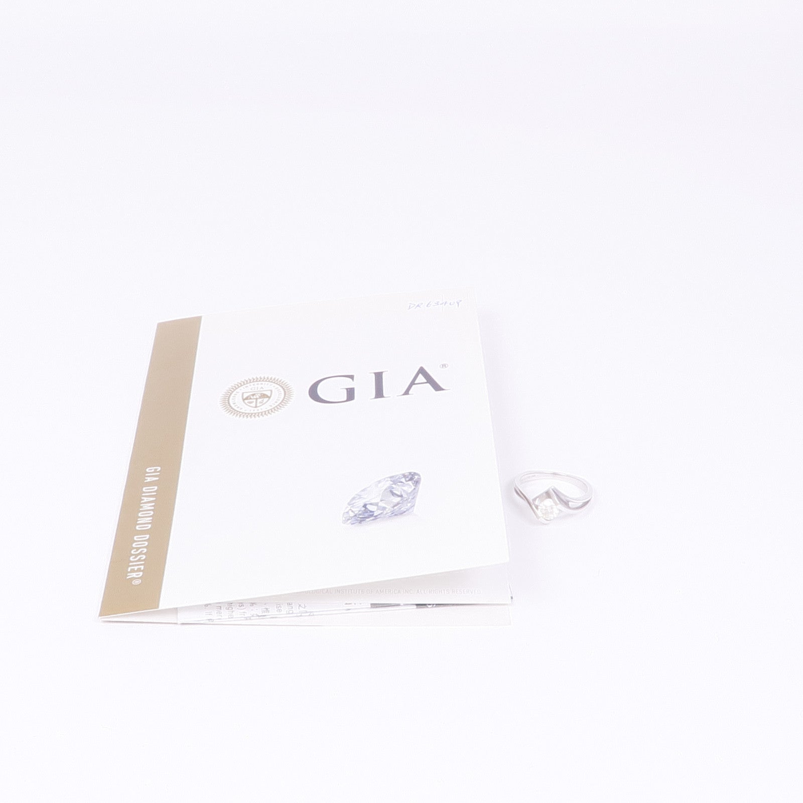 JEWELRY 【激減優惠】18K白金Diamond Ring鑽石戒指US#5.5