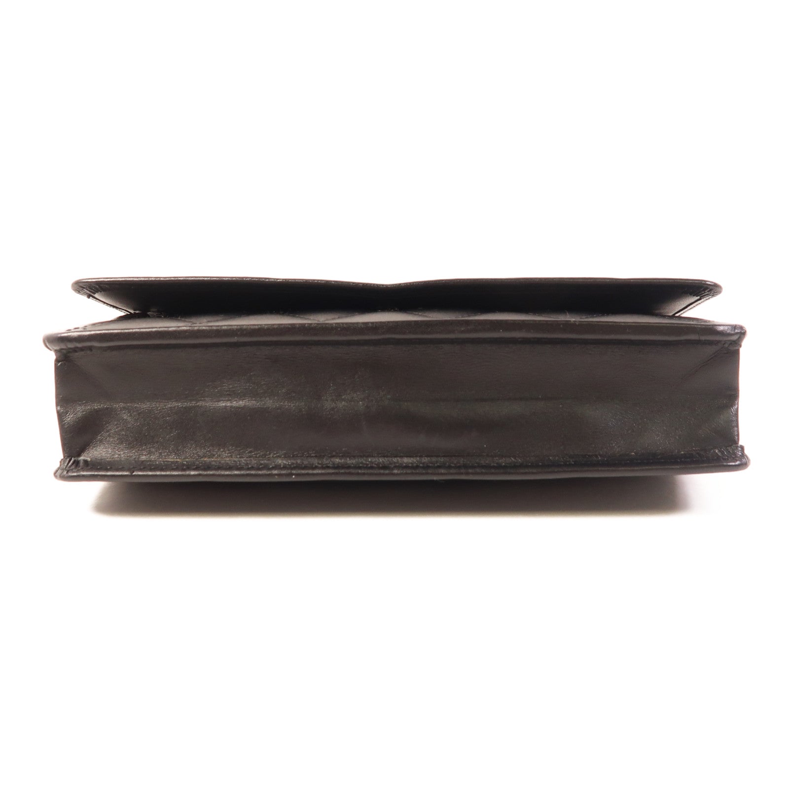 CHANEL 牛皮皮革WOC Wallet On Chain銀扣鏈帶肩背袋