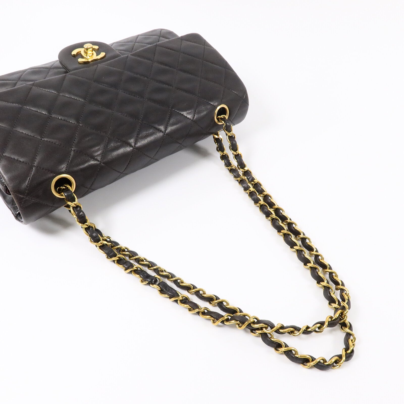 CHANEL 羊皮皮革Classic 25鏈帶肩背袋