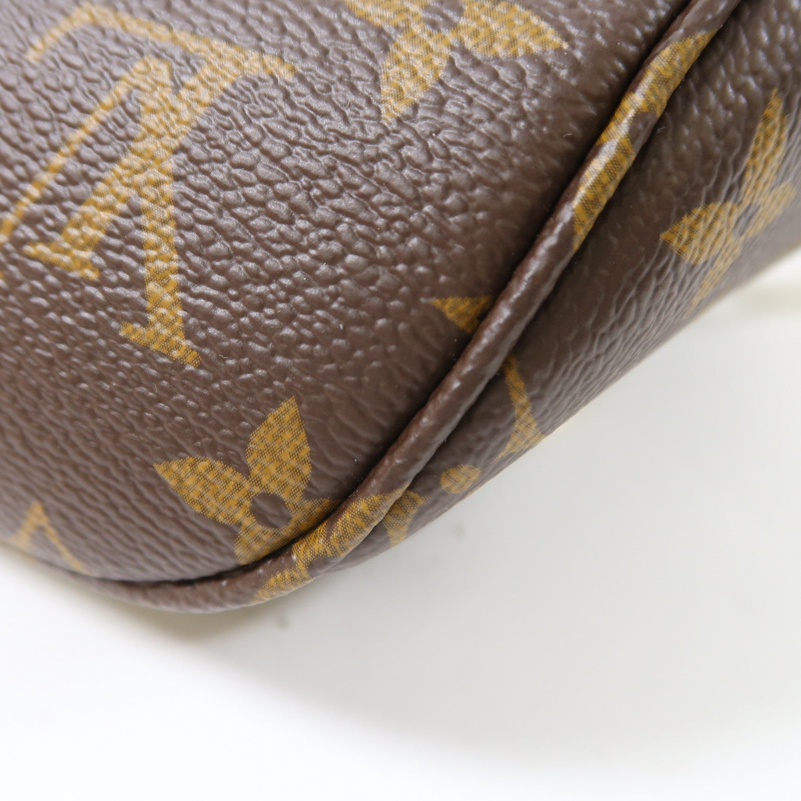 LOUIS VUITTON Monogram Mini Bumbag金扣肩背袋啡色