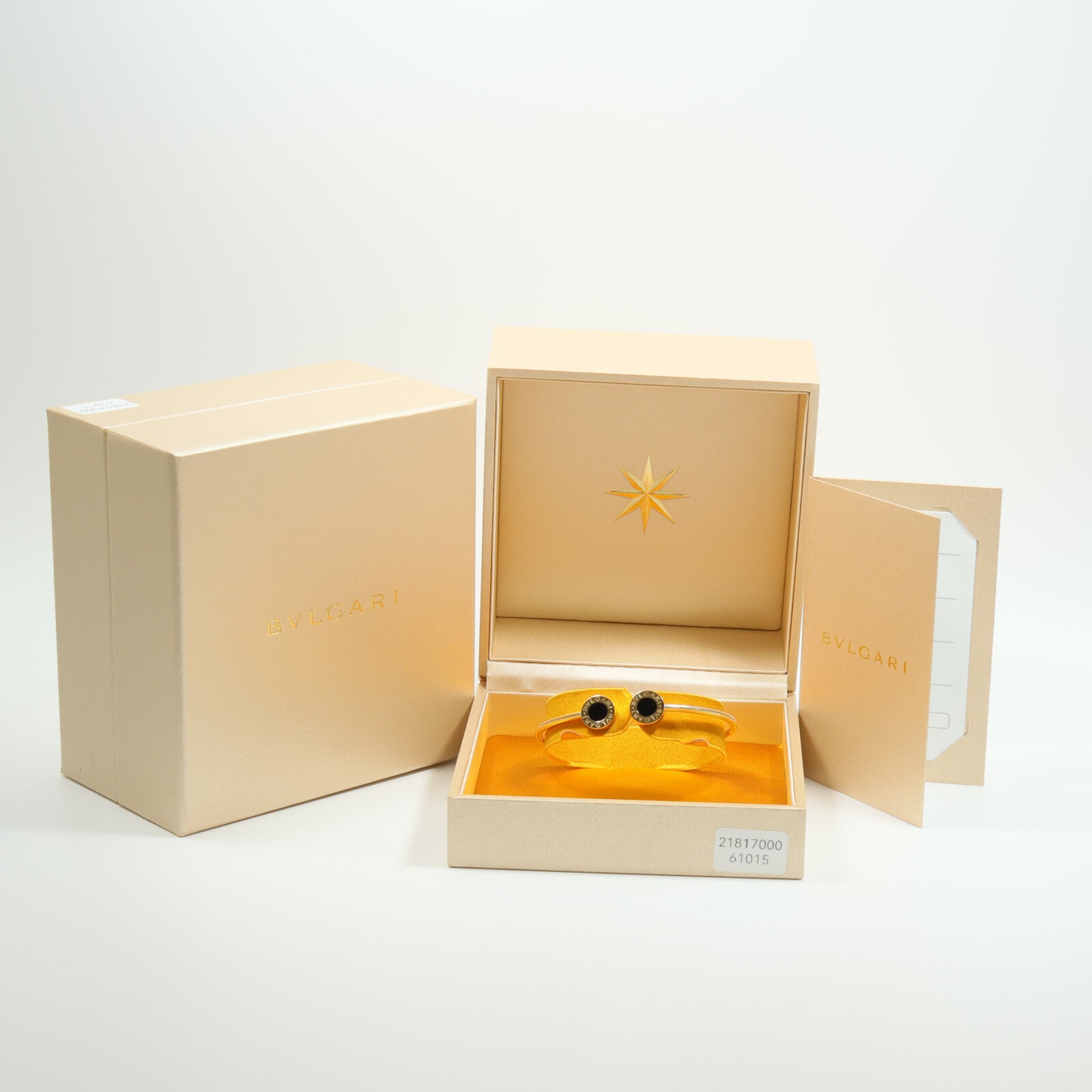 BVLGARI 18K玫瑰金Bvlgari bvlgari黑瑪瑙手鐲