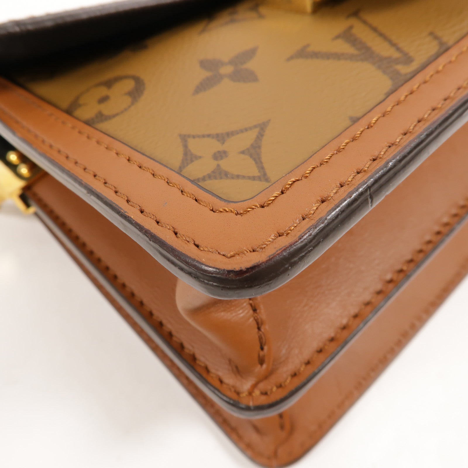LOUIS VUITTON Monogram Reverse Mini Dauphine肩背袋