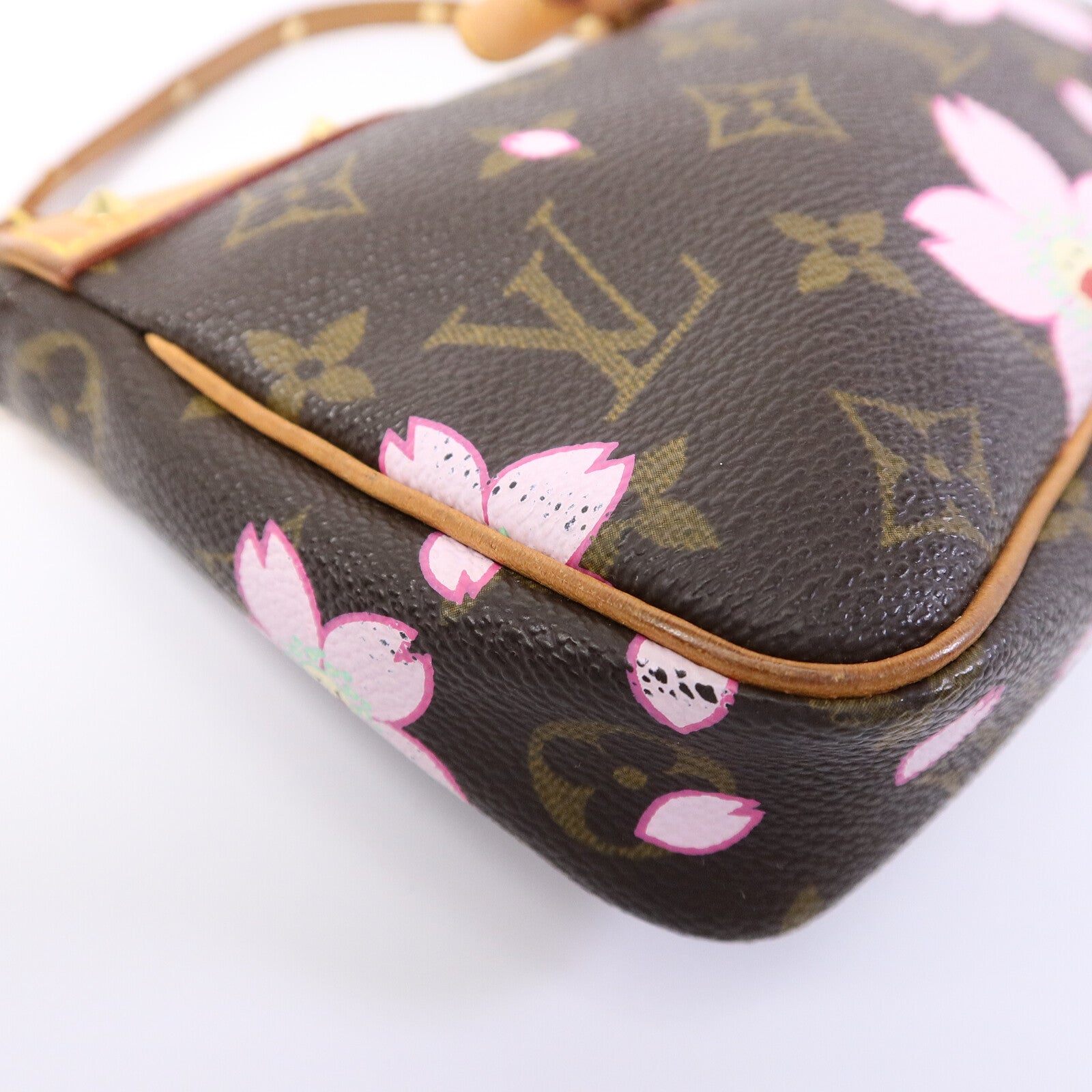 LOUIS VUITTON Monogram Cherry Blossom Pochette手拿包