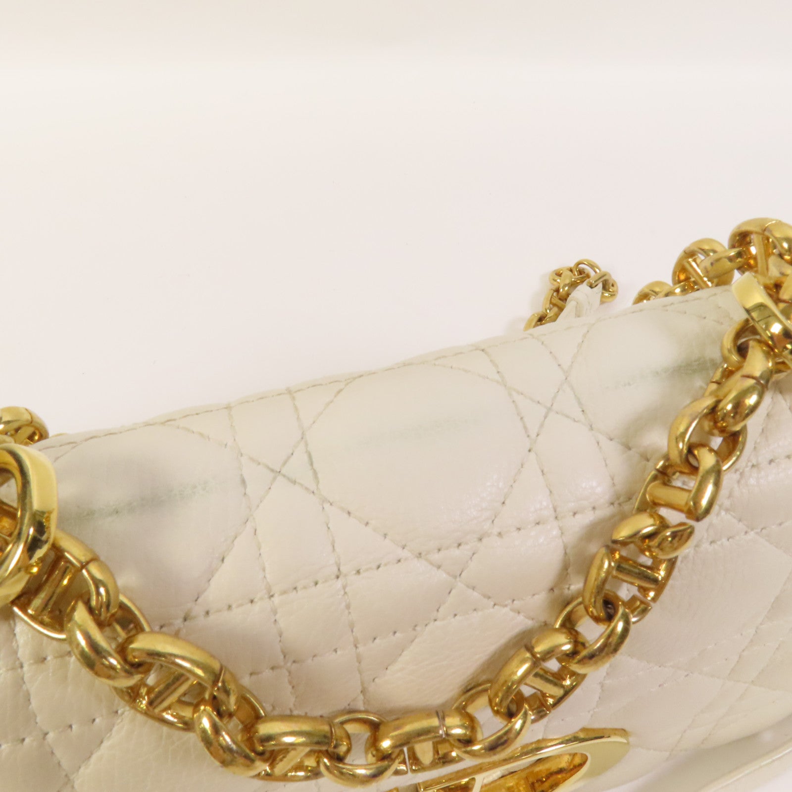 Dior 牛皮皮革Small Dior Caro Bag肩背袋