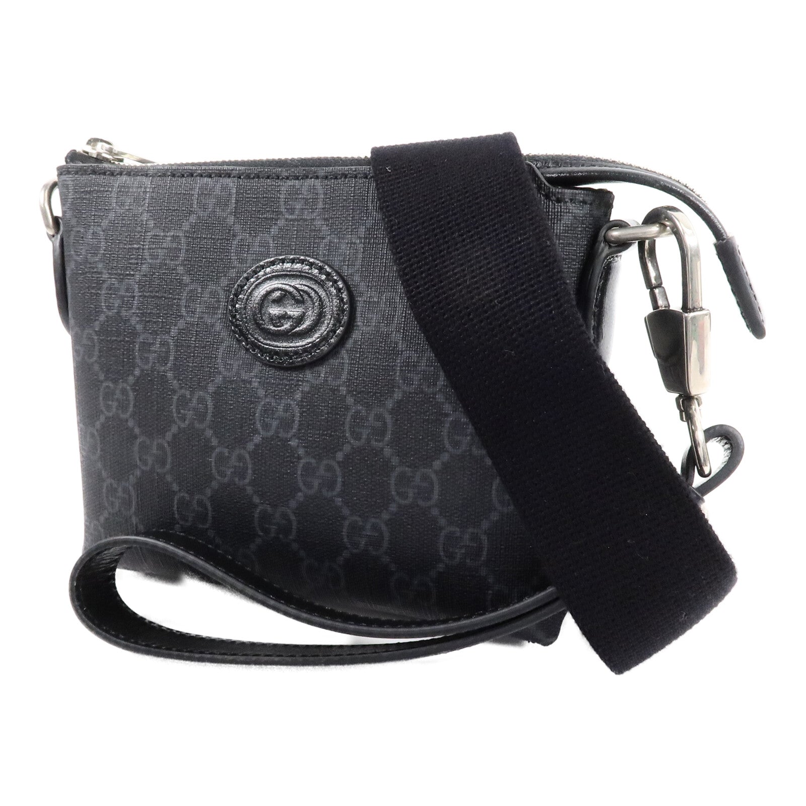 GUCCI 塗層帆布GG SUPREME肩背袋