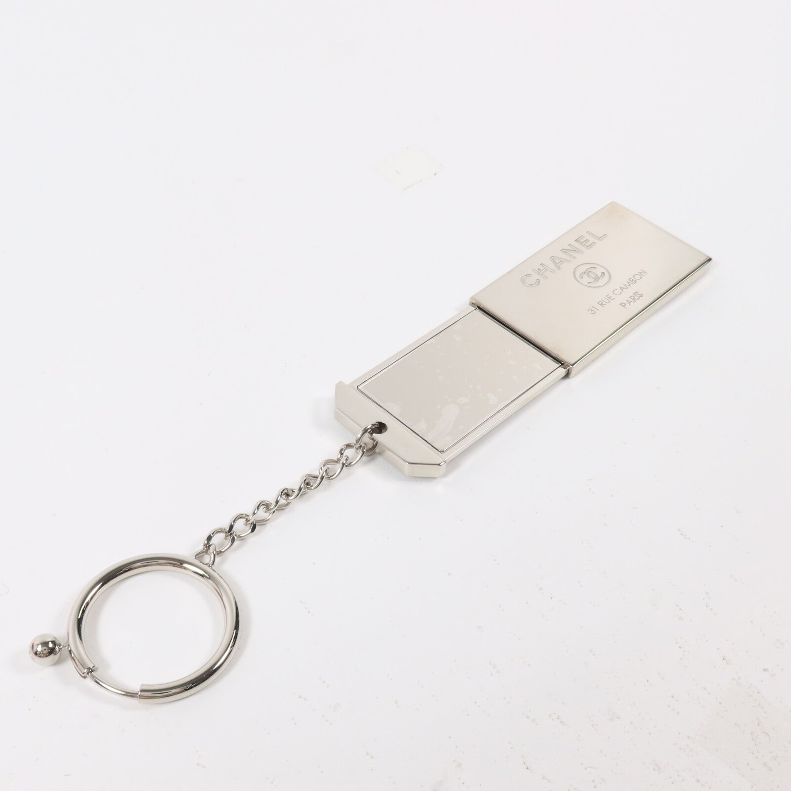CHANEL 牛皮皮革Top Handle Bag鏈帶手挽肩背兩用袋