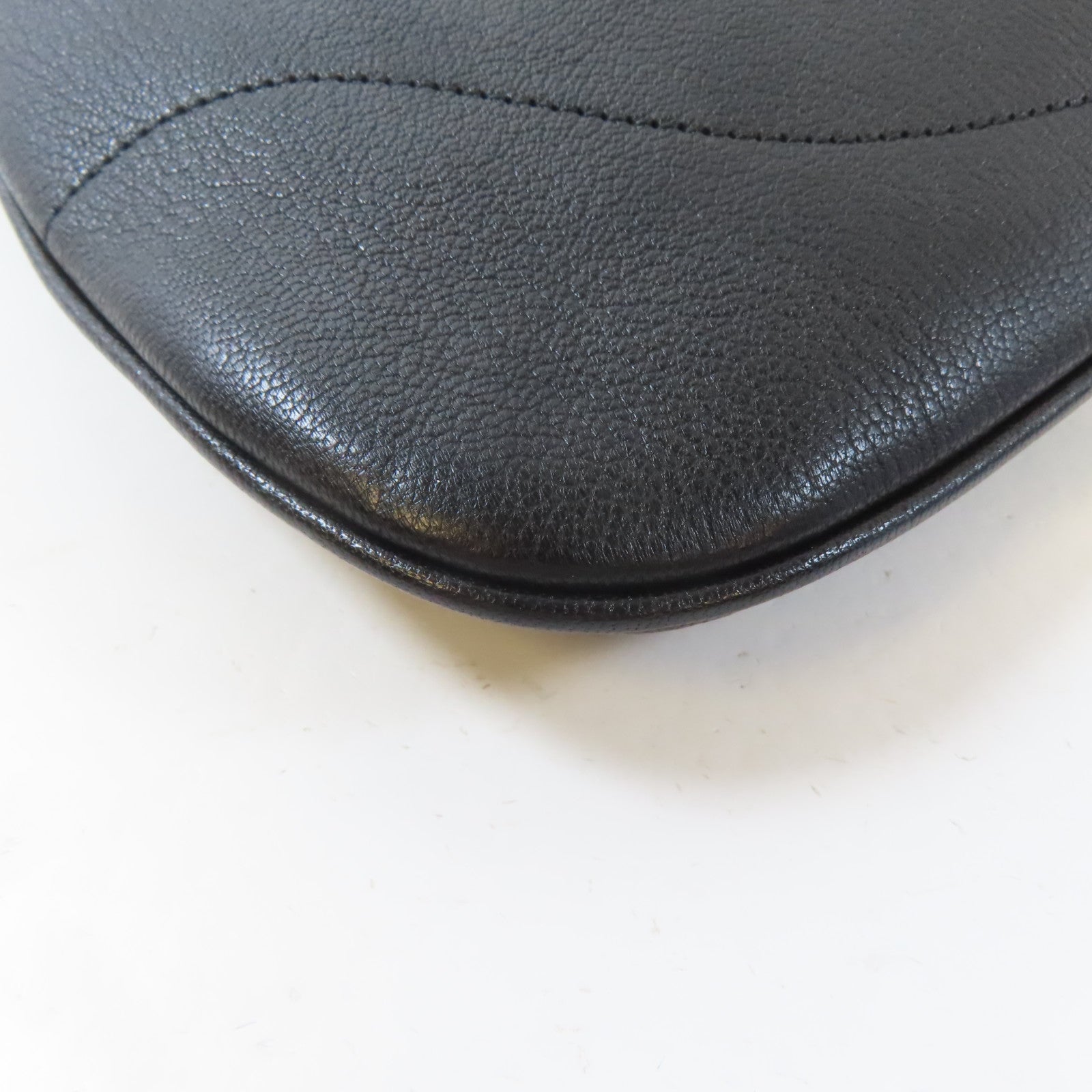 GUCCI 牛皮皮革Aphrodite Shoulder Bag金扣手挽肩背兩用袋黑色