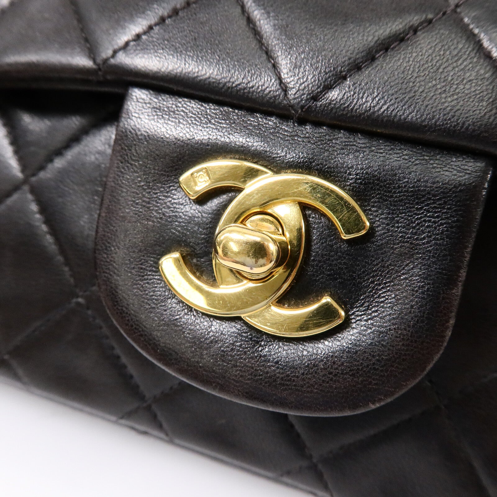 CHANEL 羊皮皮革Classic 25鏈帶肩背袋