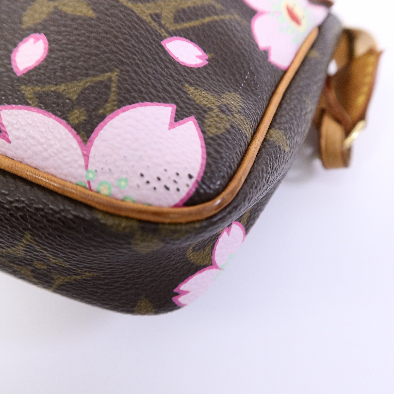 LOUIS VUITTON Monogram Cherry Blossom Pochette手拿包