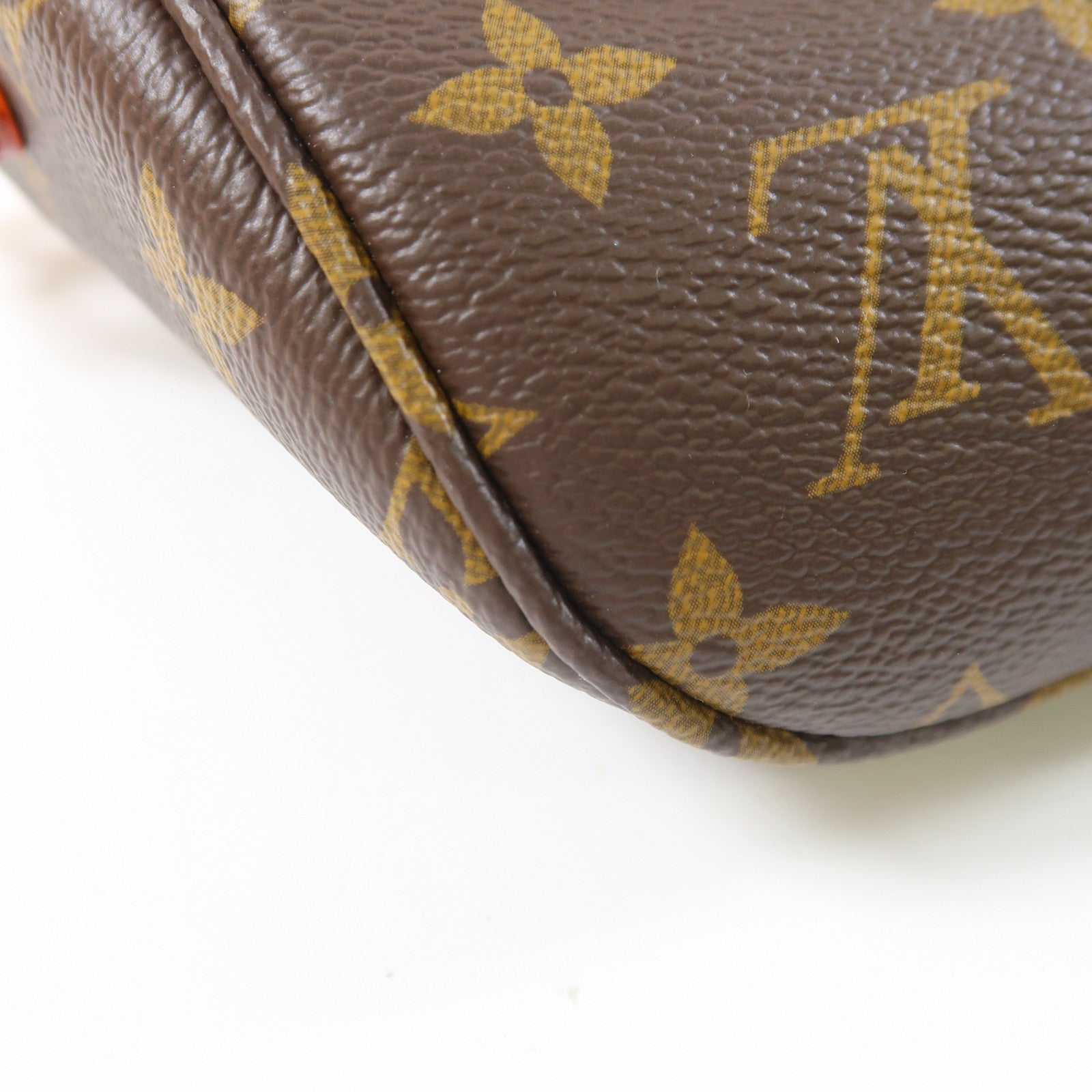 LOUIS VUITTON Monogram Mini Bumbag金扣肩背袋啡色