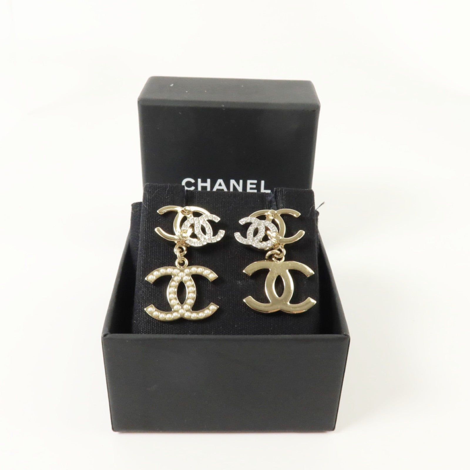 CHANEL PVC/金屬Earrings耳環