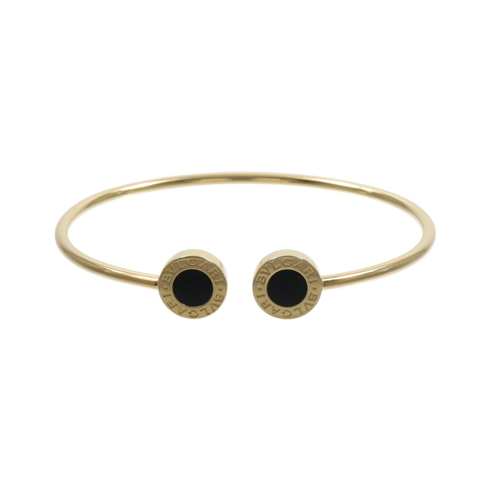 BVLGARI 18K玫瑰金Bvlgari bvlgari黑瑪瑙手鐲