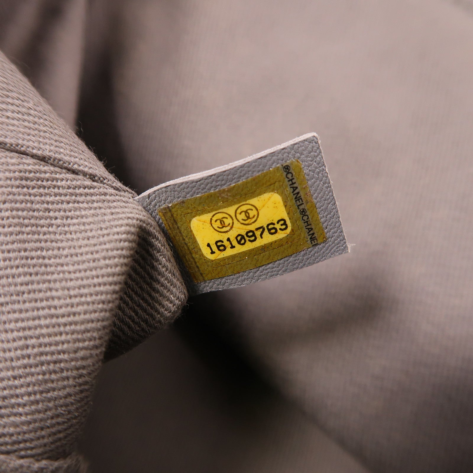 CHANEL CC Boy Accordion Flap Chain Shoulder Bag Lambskin Leather Purple