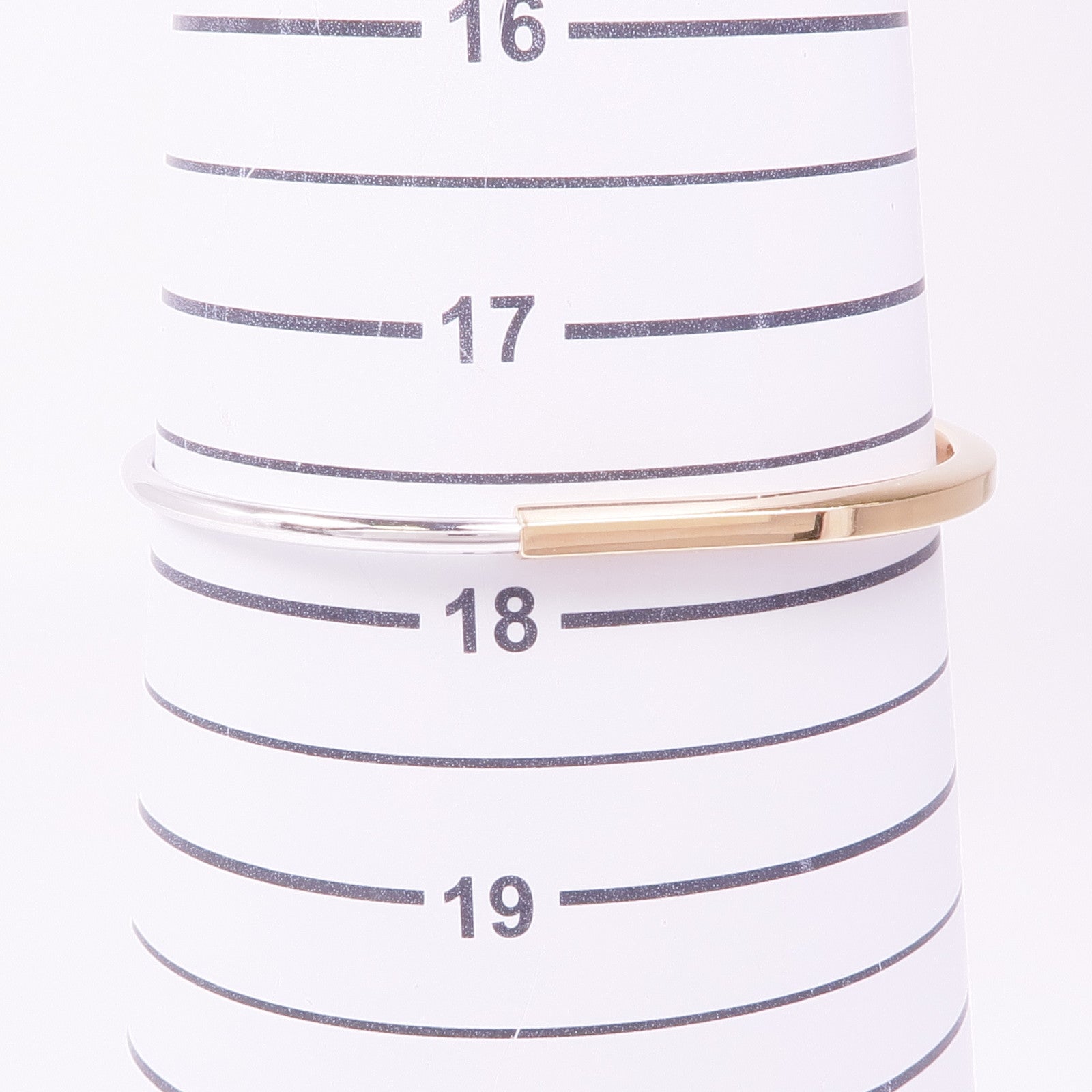 TIFFANY＆CO 18K玫瑰金/白金Lock Bracelet手鏈