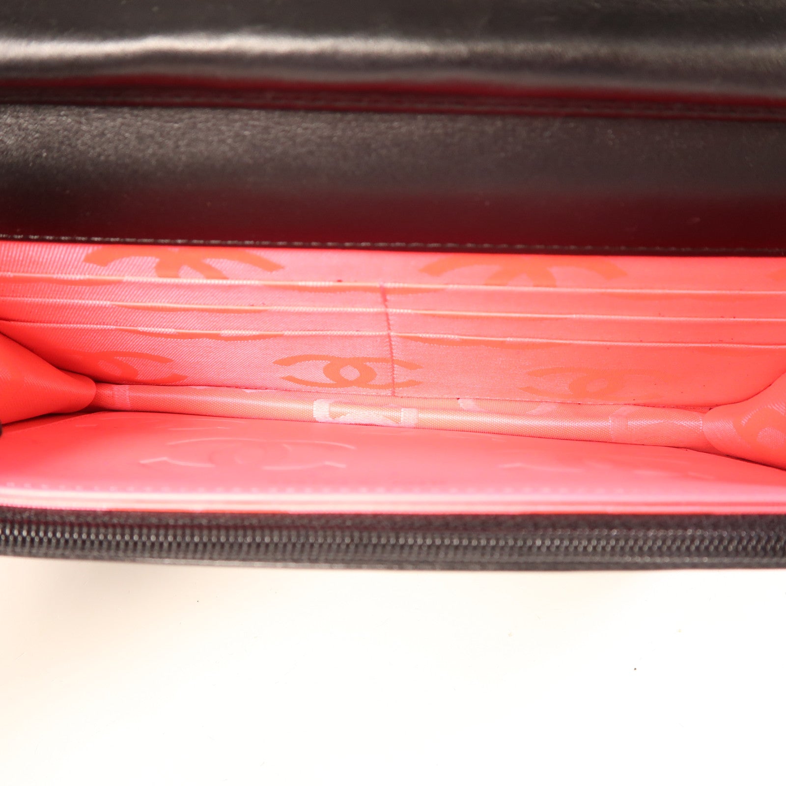CHANEL 牛皮皮革WOC Wallet On Chain銀扣鏈帶肩背袋