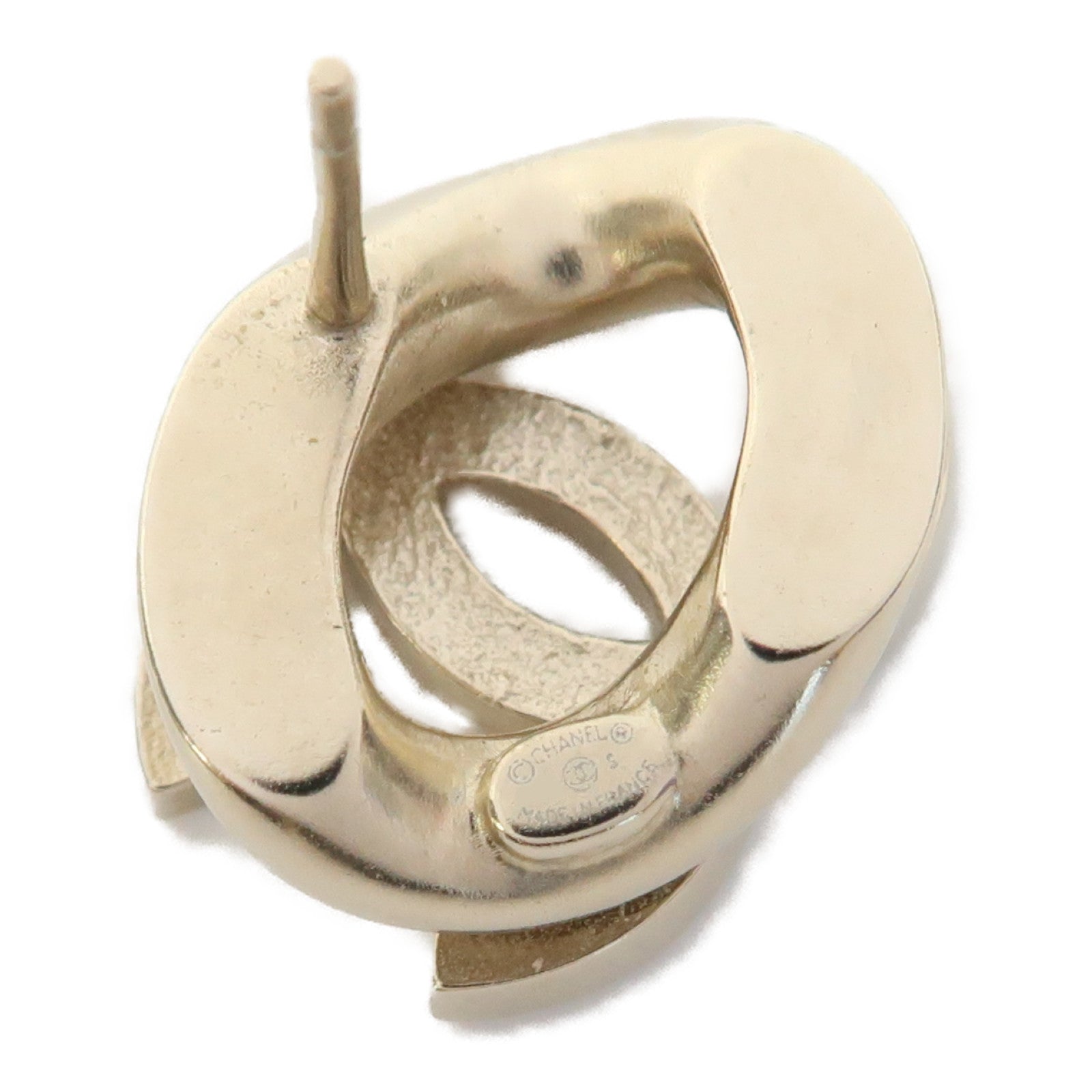 CHANEL 金屬Earrings耳環金色