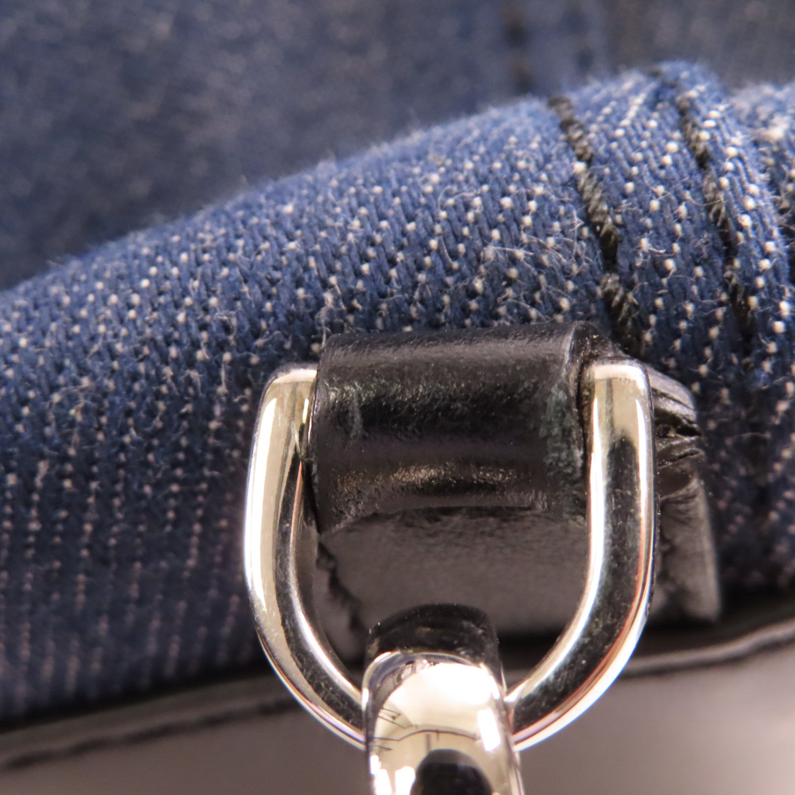 TOD'S 【激減優惠】牛仔布Backpack銀扣背包