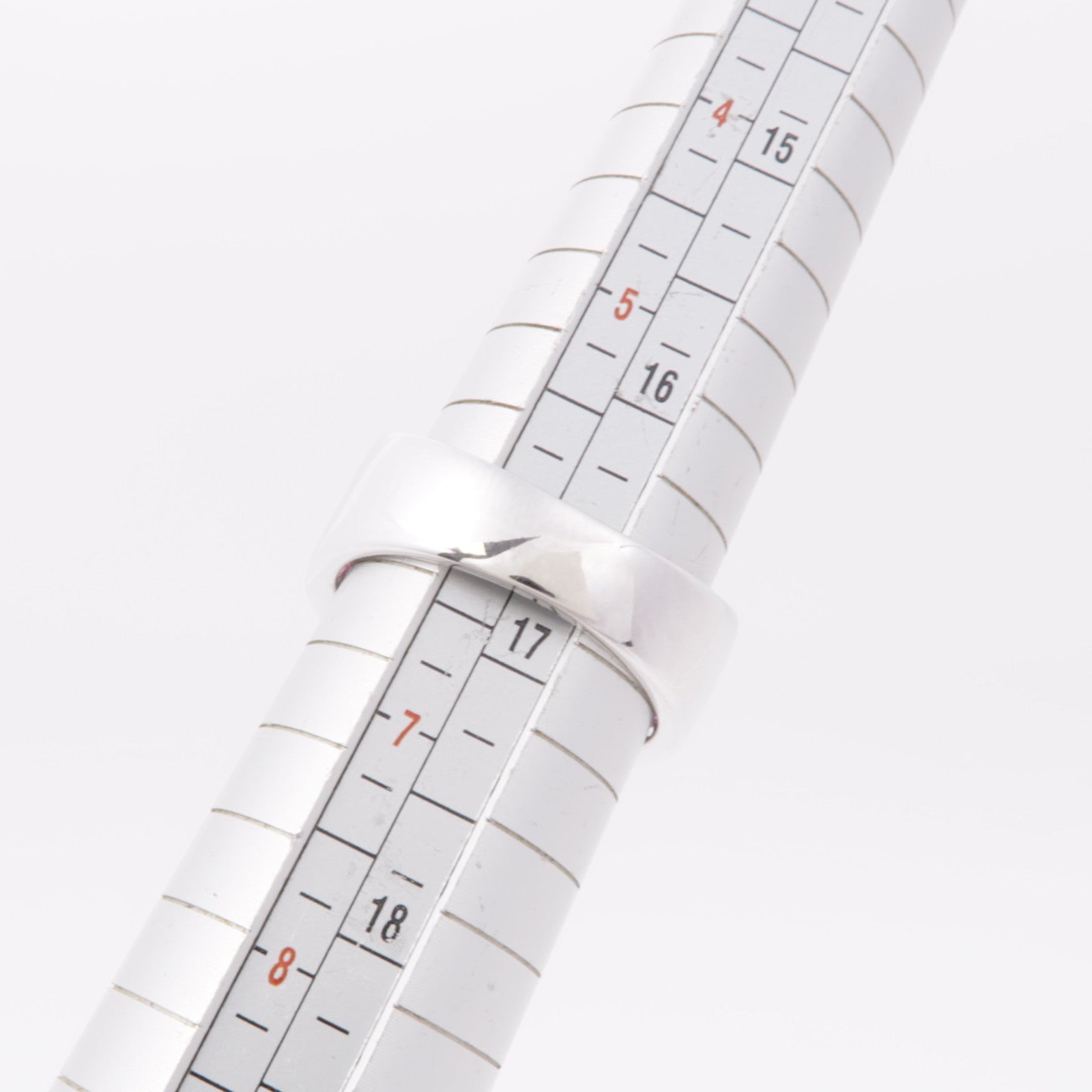 JEWELRY 【激減優惠】18K白金Ruby/Diamond Ring 紅寶石/鑽石戒指US#6