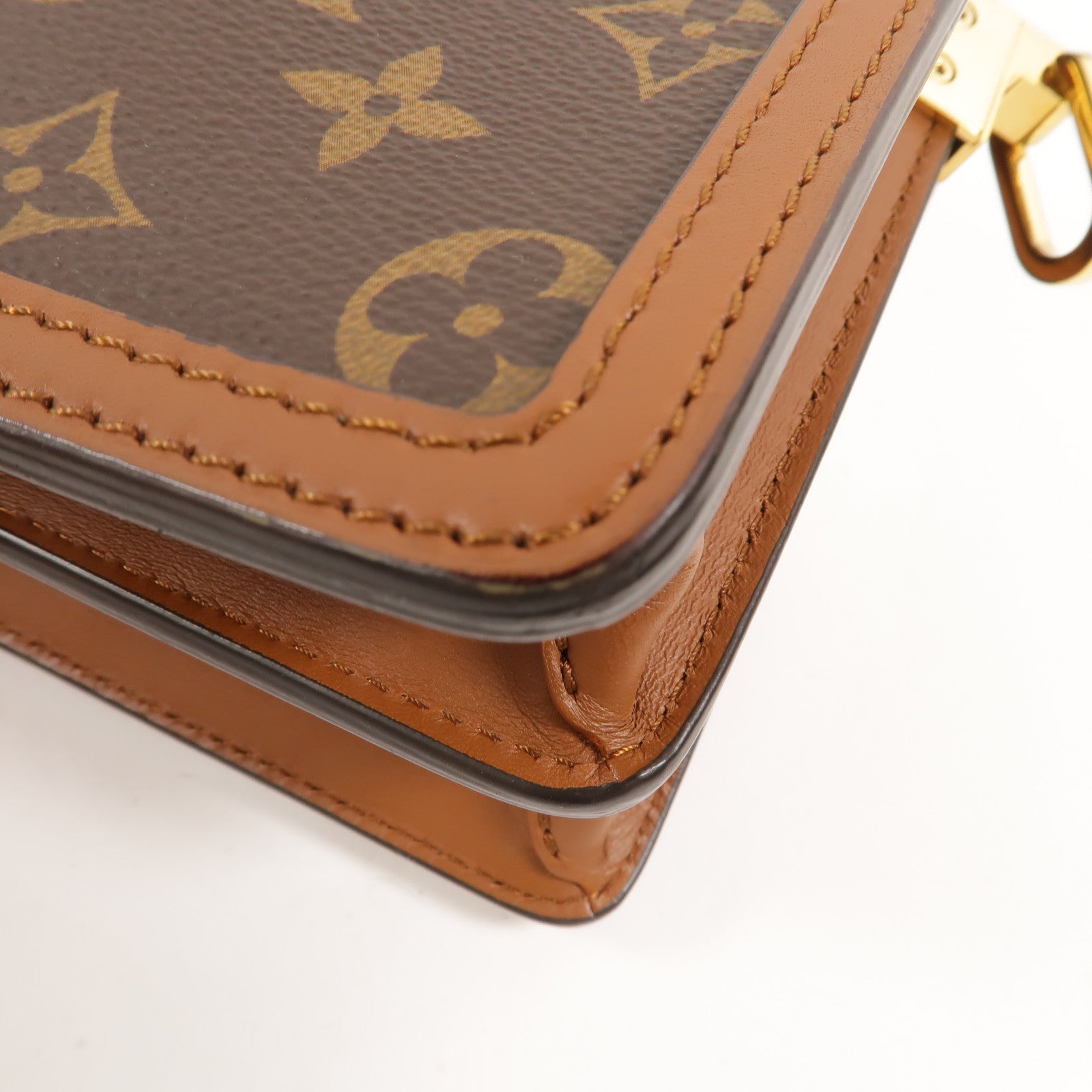 LOUIS VUITTON Monogram Reverse Mini Dauphine肩背袋