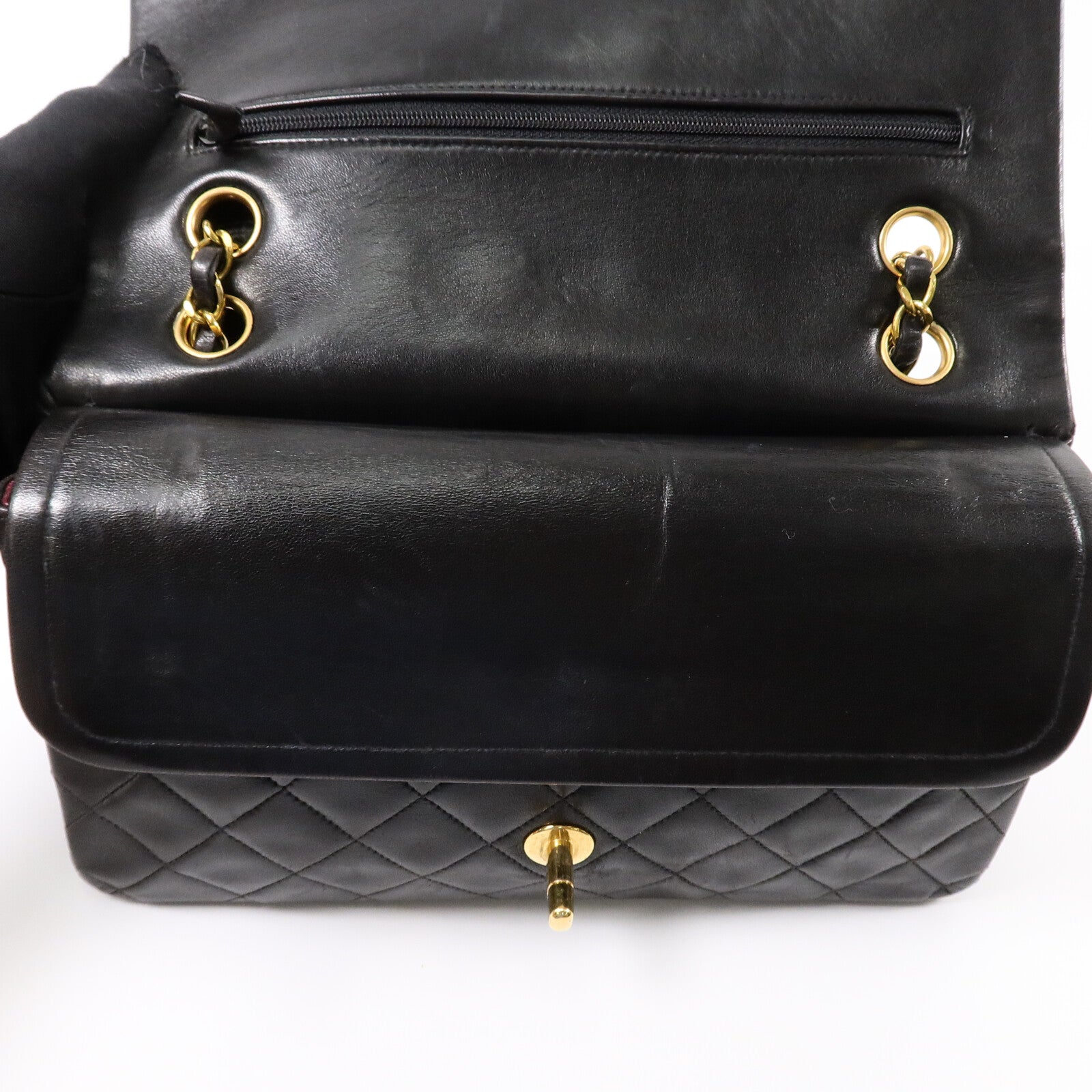 CHANEL 羊皮皮革Classic 25鏈帶肩背袋