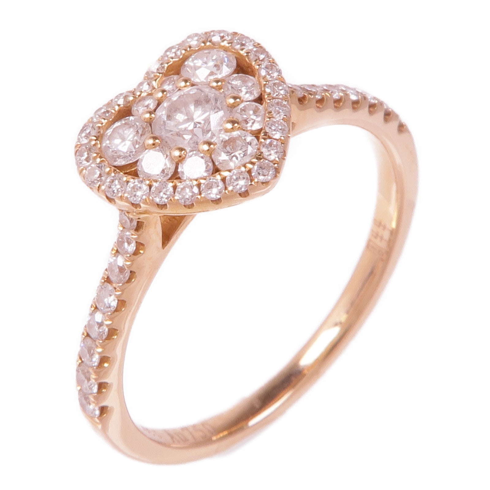 JEWELRY Diamond Ring 18K Pink Gold