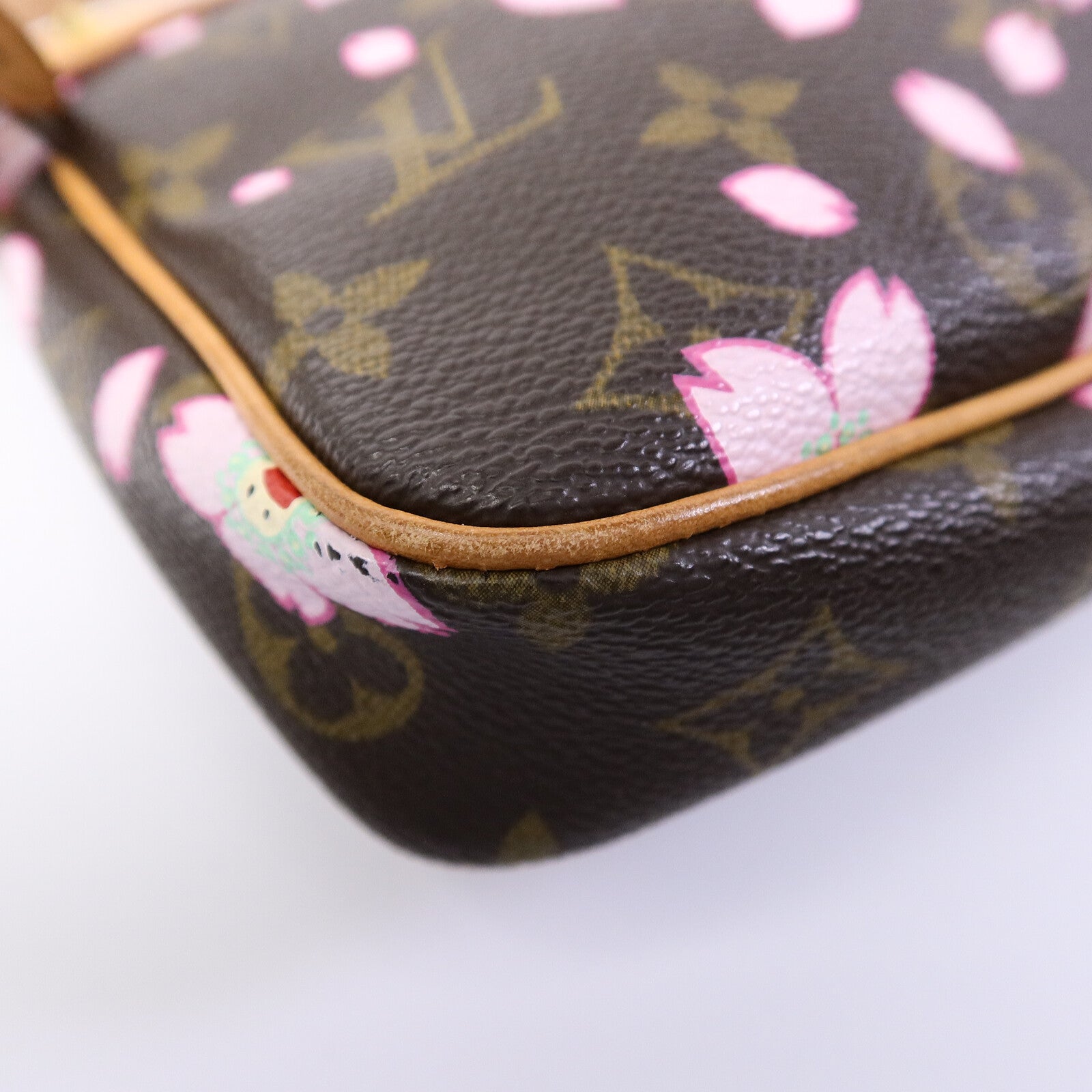 LOUIS VUITTON Monogram Cherry Blossom Pochette手拿包