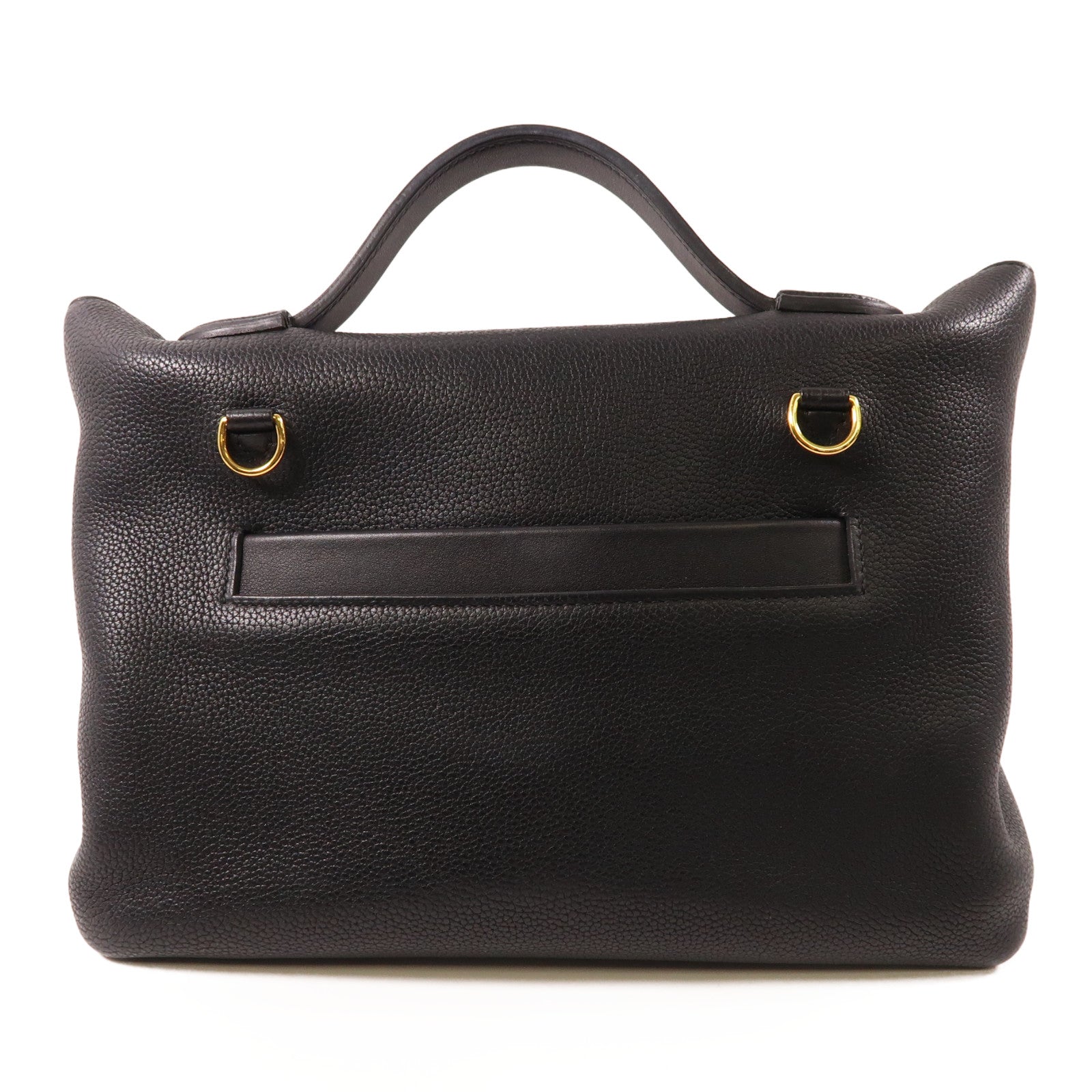 HERMES Clemence皮革24/24 29CM金扣手挽肩背兩用袋