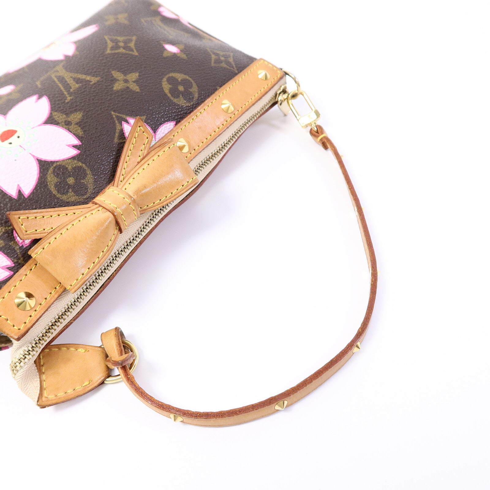 LOUIS VUITTON Monogram Cherry Blossom Pochette手拿包