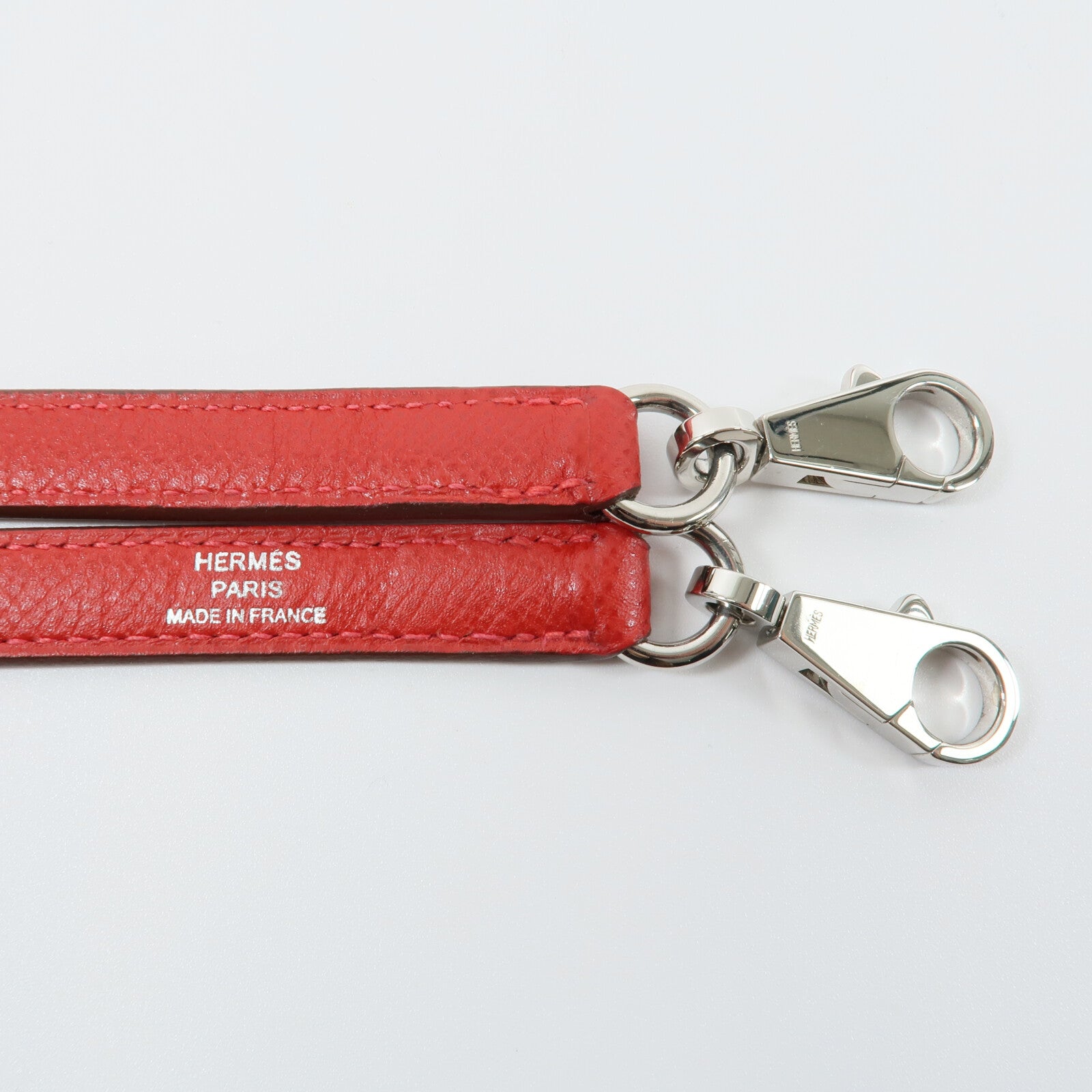 HERMES Epsom皮革Bolide 27手挽肩背兩用袋Rouge