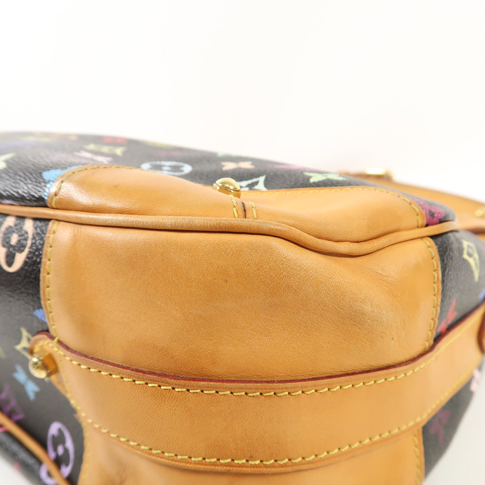 LOUIS VUITTON Monogram Multicolore Greta金扣肩背袋