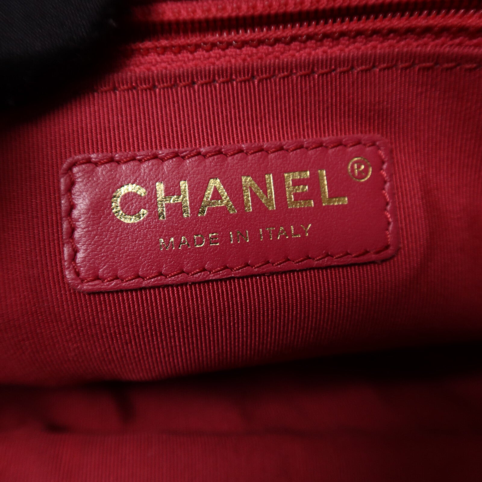 CHANEL 牛皮皮革2 Way Shoulder Bag金扣鏈帶手挽肩背兩用袋