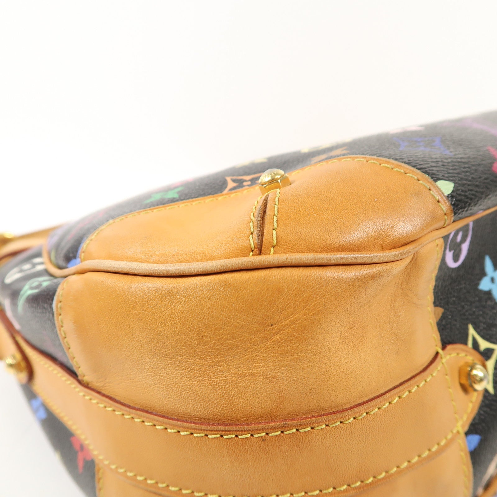 LOUIS VUITTON Monogram Multicolore Greta金扣肩背袋
